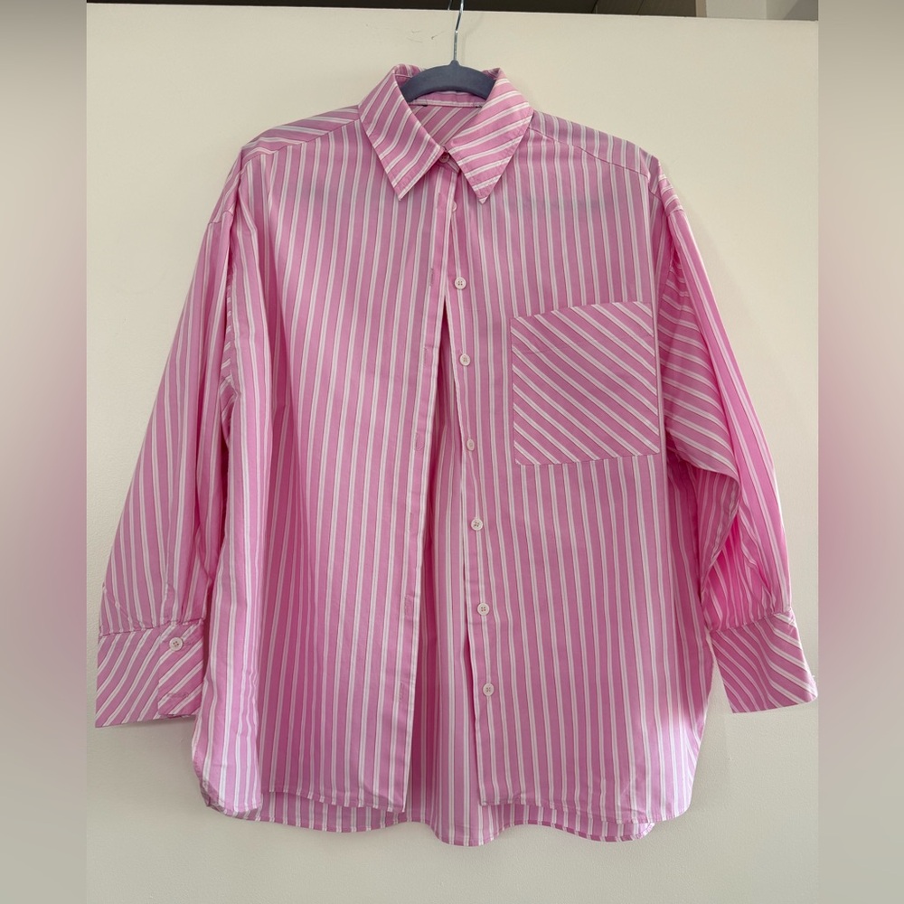 Pink Striped shirts - Picture 1 of 4